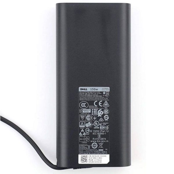 Sạc Laptop Dell 130W Oval Chân Kim 4.5mm x 3.0mm 19.5V 6.67A